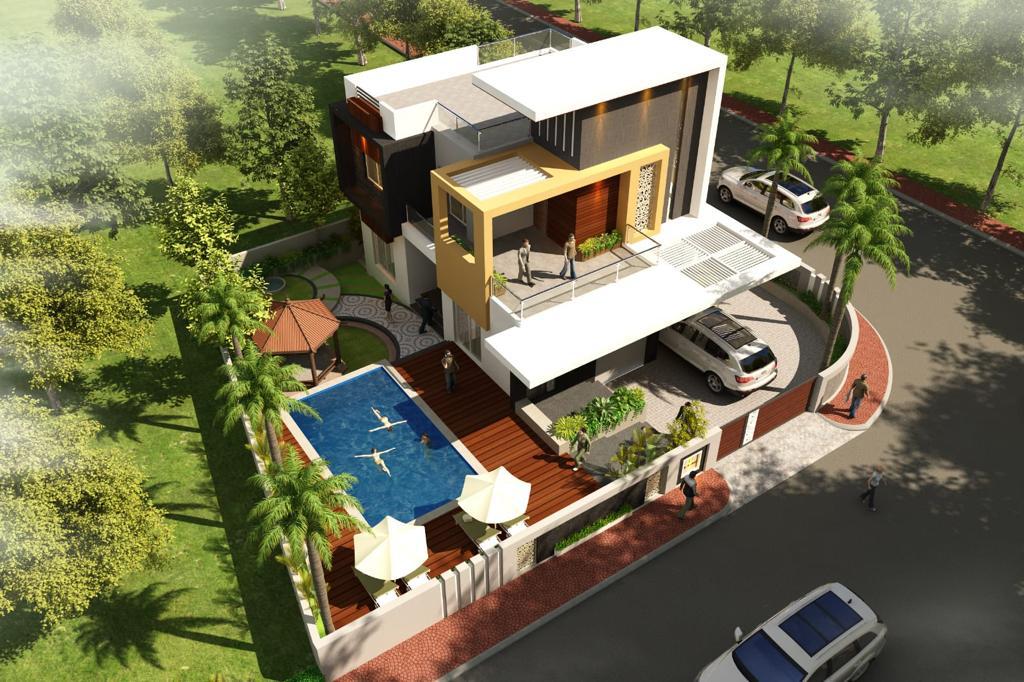 Heron Villa - Evening View